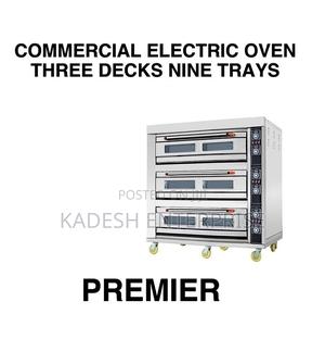 Best Premier Restaurant Commercial 3 Deck 9 Trays Oven - main view