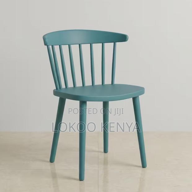 Dining Chair; Supper Strong Durable Plastic Armless Dining Chair - thumbnail 6