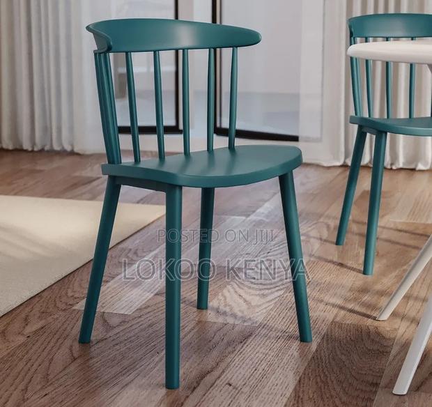 Dining Chair; Supper Strong Durable Plastic Armless Dining Chair - thumbnail 11