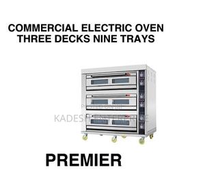 Heavy Duty 3 Deck 9 Trays Baking Oven - main view