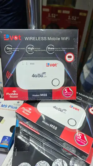 Bvot M88 Portable Mifi Hotspot Fast 4g/5g Internet Router