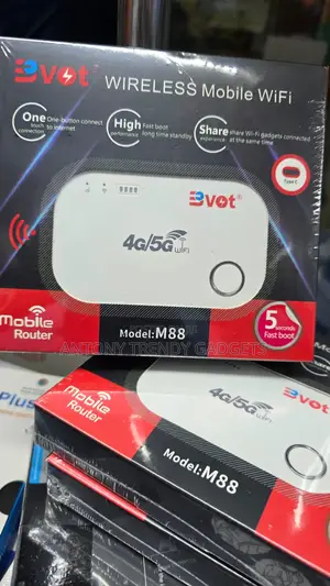 Bvot M88 4g/5g Pocket Wifi Router For Travel & Home Use