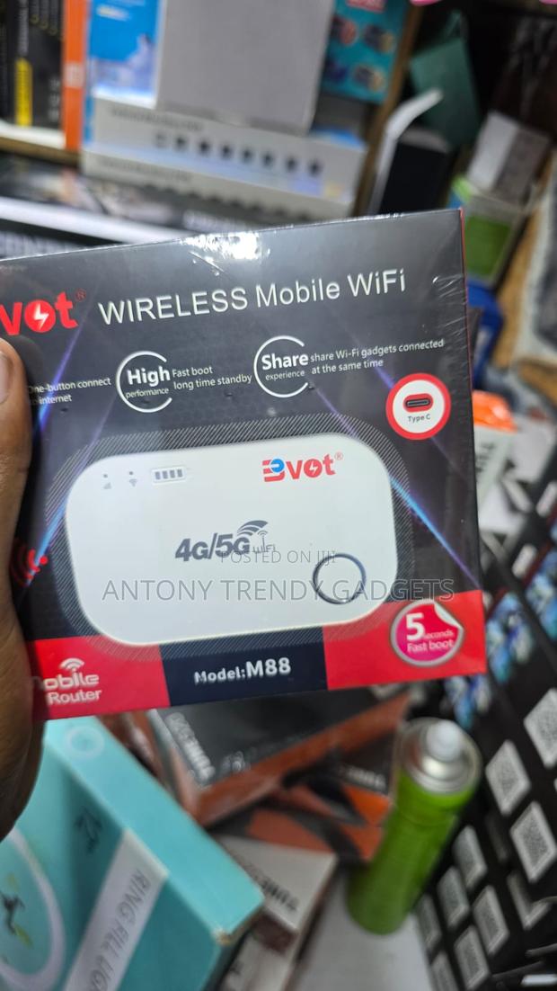 Bvot M88 Mifi Hotspot 4g/5g Compact Wifi For Multiple Devices - main view