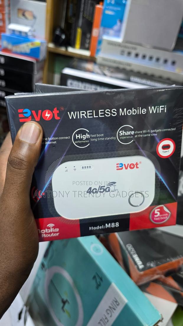 Bvot M88 Mifi Hotspot 4g/5g Compact Wifi For Multiple Devices - thumbnail 3