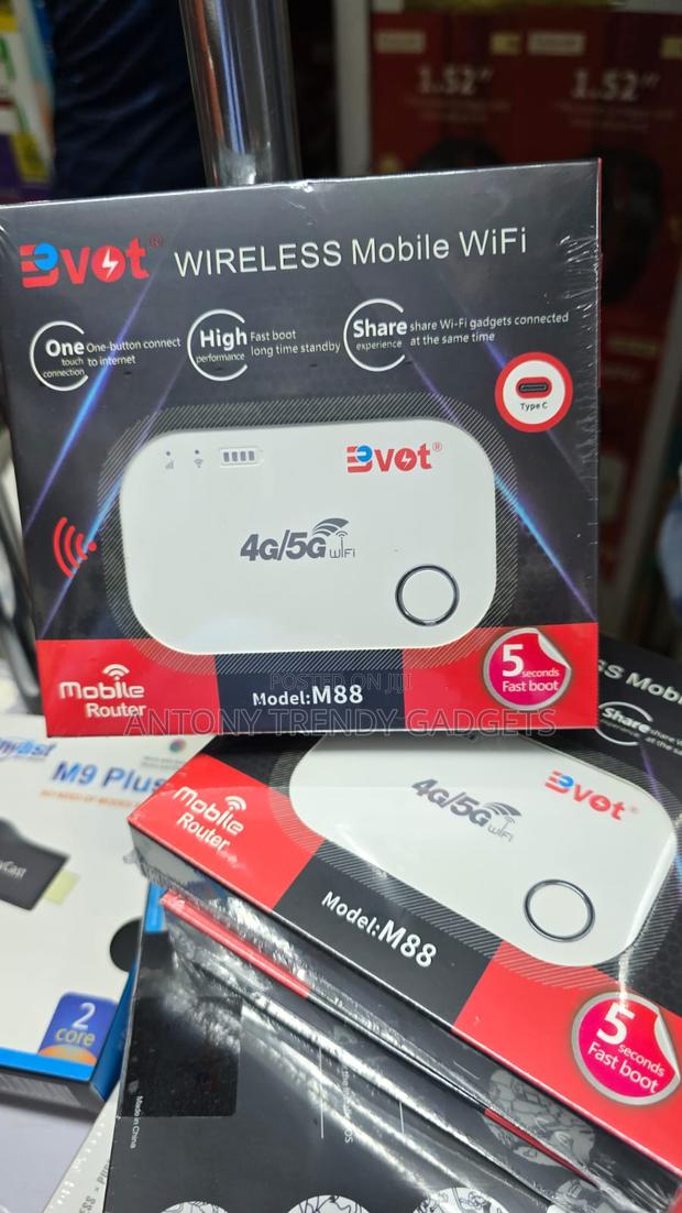 Bvot M88 Mifi Hotspot 4g/5g Compact Wifi For Multiple Devices - thumbnail 5