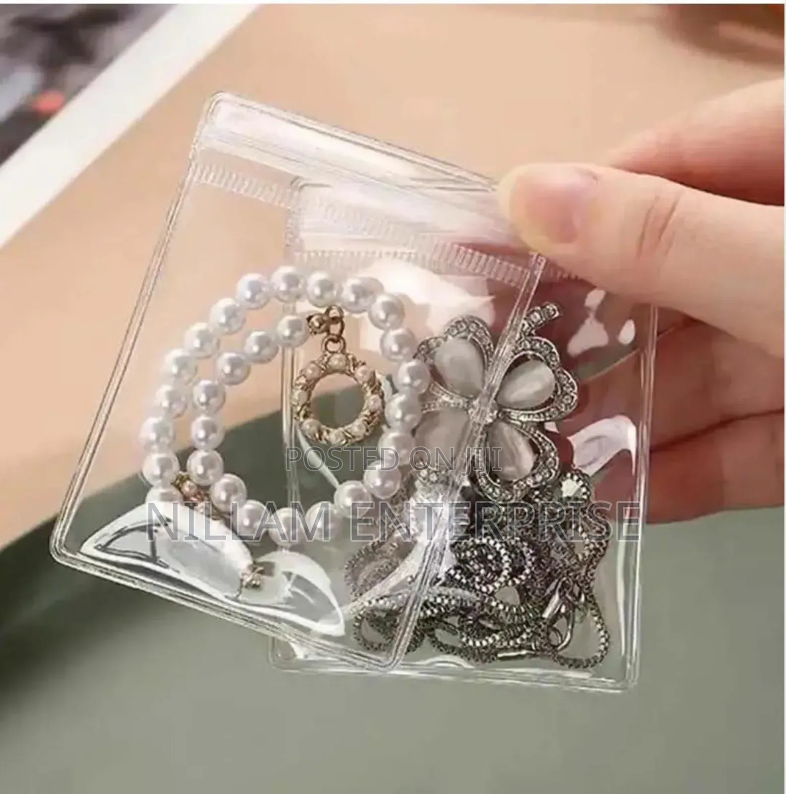 Anti Oxidation Jewelry Secure and Oxidation-Resistant Organiser Bags