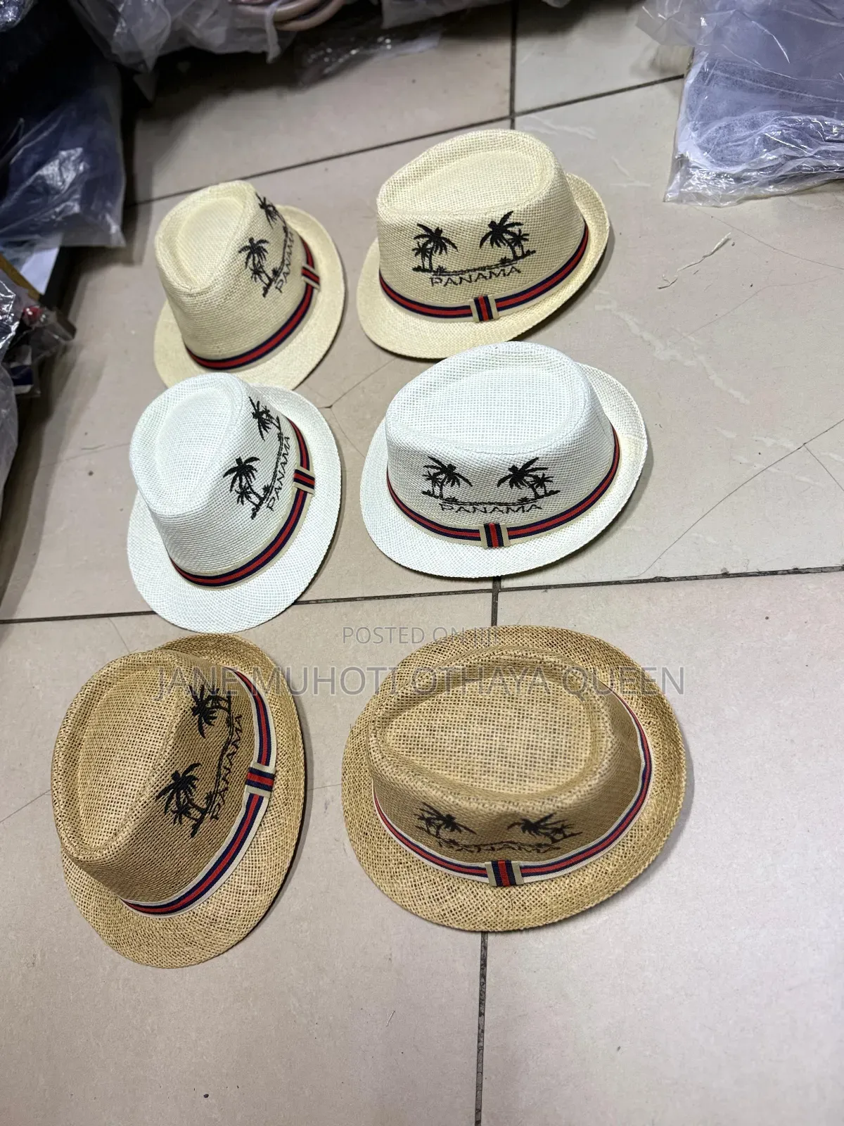 Men’S Small Brim Straw Papa Hats