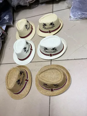 Men’S Small Brim Straw Papa Hats