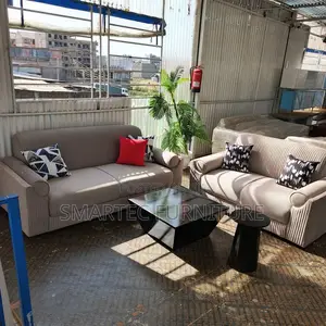Cushioned 5 Seater Couch 3,2