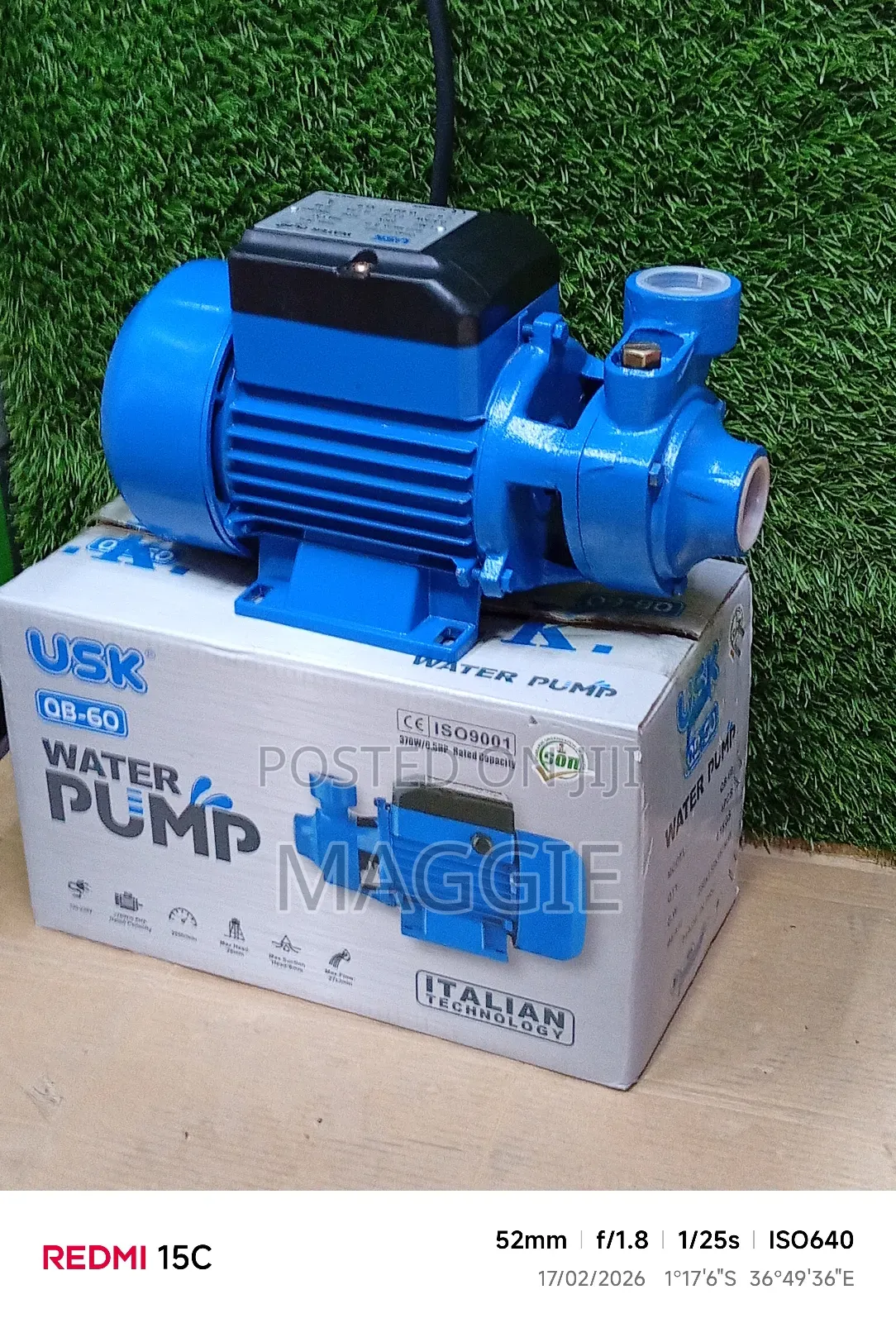 Usk Water Pump