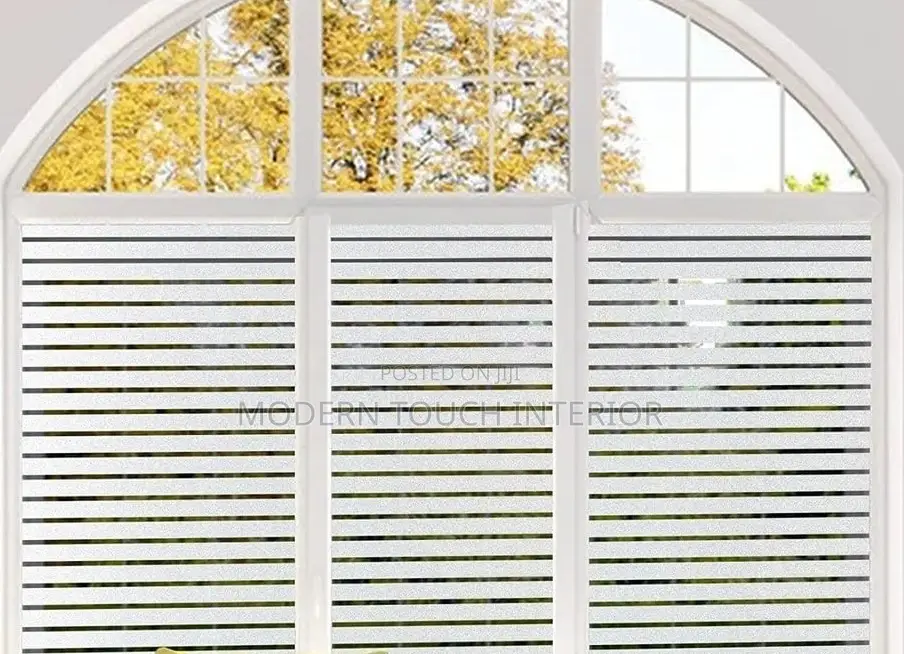Privacy Glass Frosted Film- Window Sticker for Homes Offices