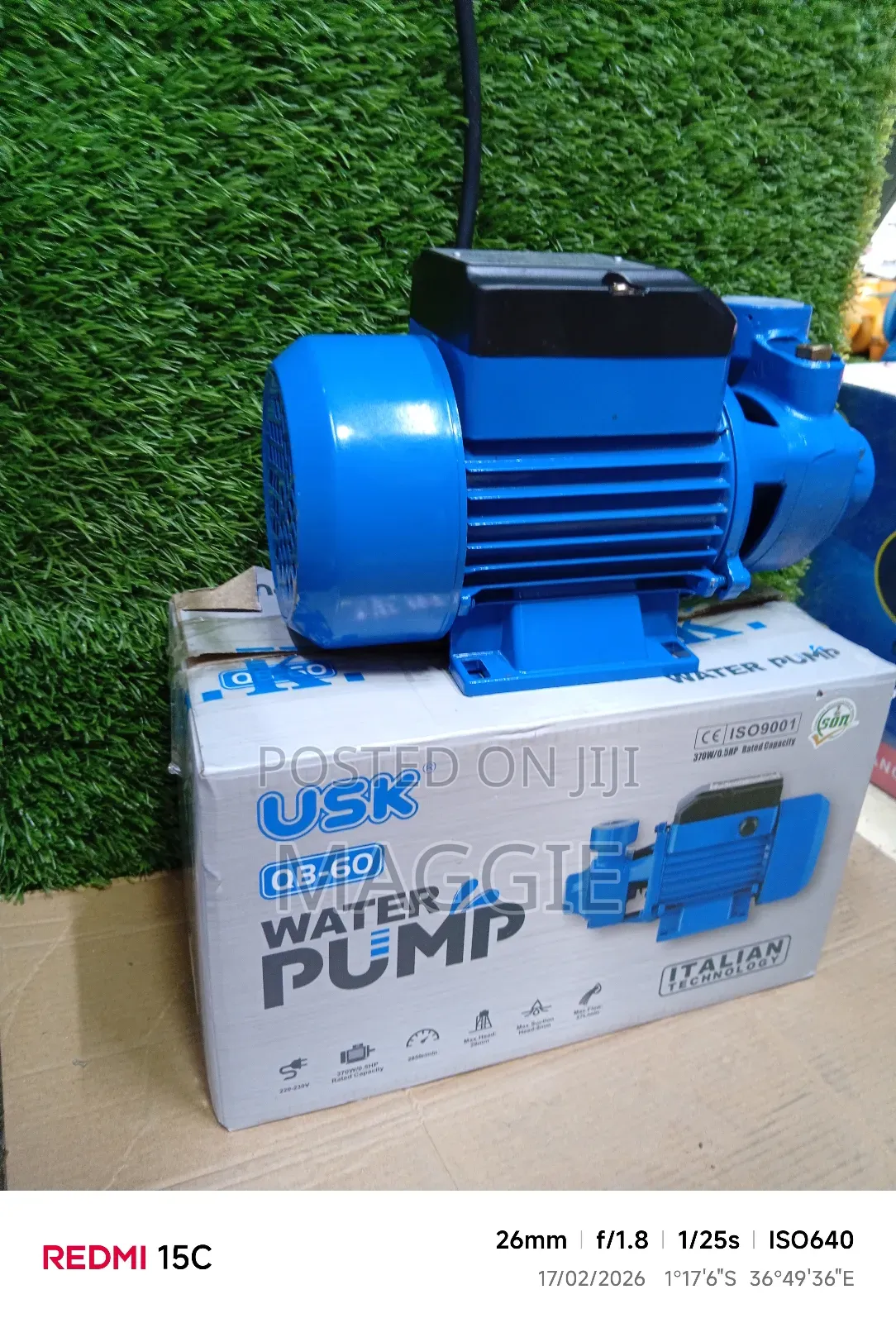 Usk Water Pump