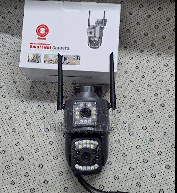 V380 4g Ac Dual Lens Outdoor Security Camera