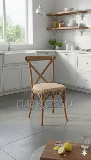 Detachable Crossback Wedding Dining Chair