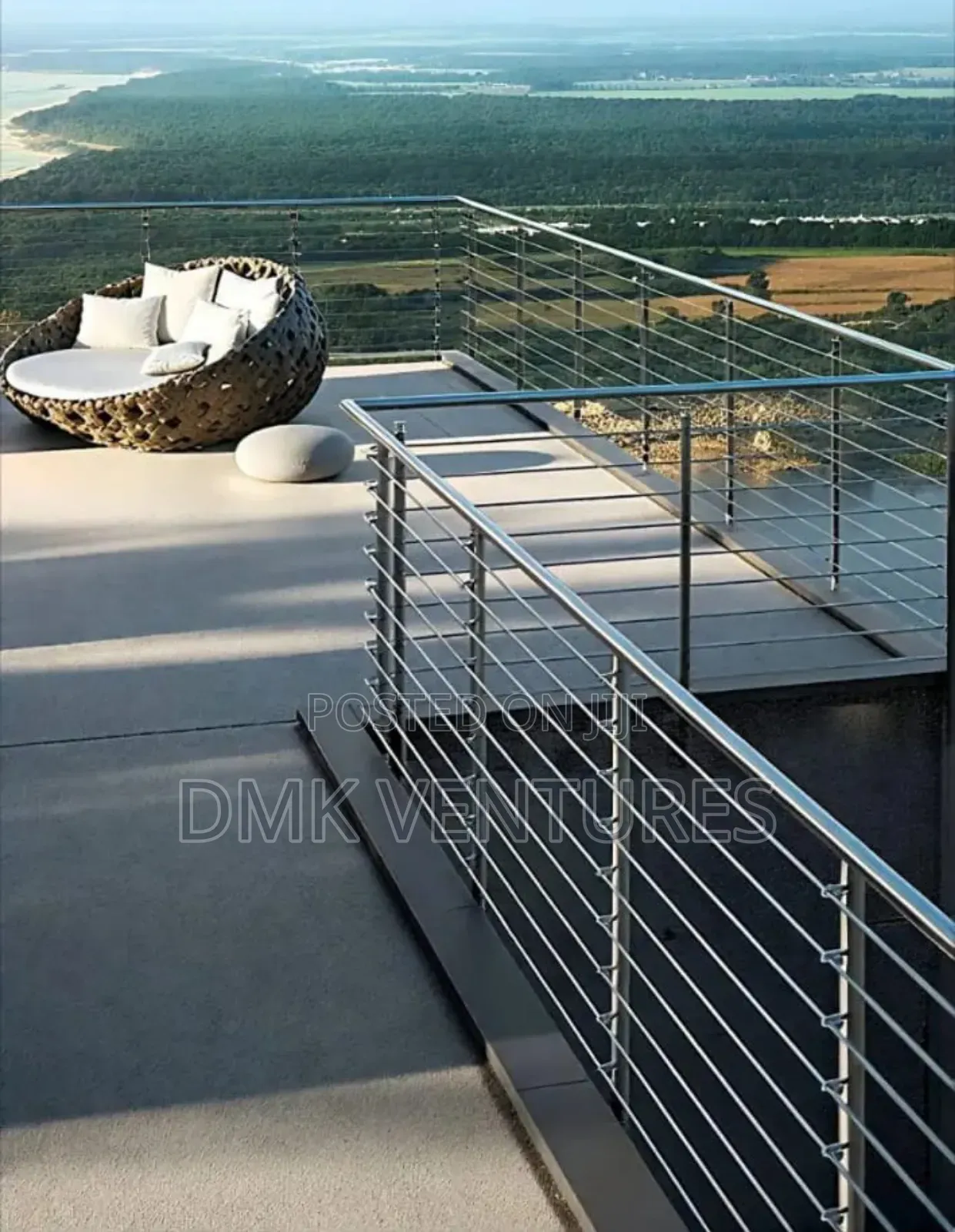 Optimized Stainless Steel Perfect Work Stairs Railing
