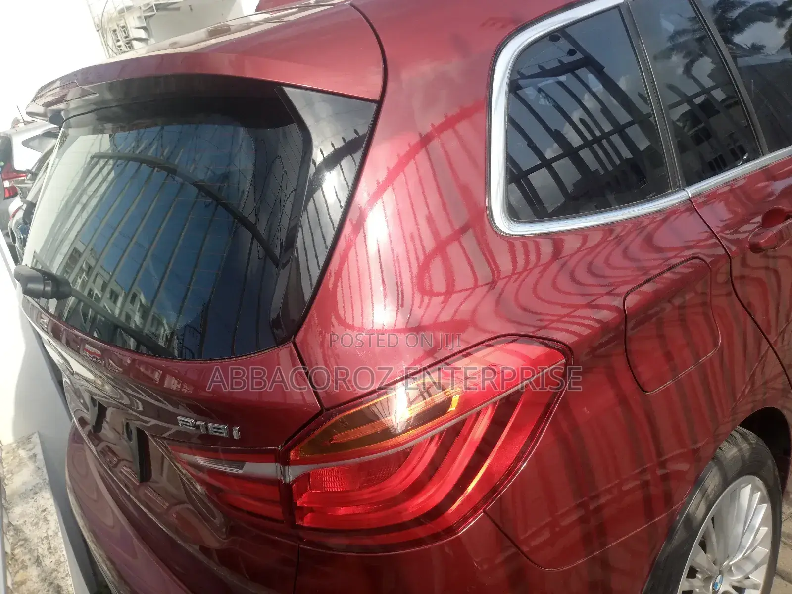 BMW 118i 2018 Red