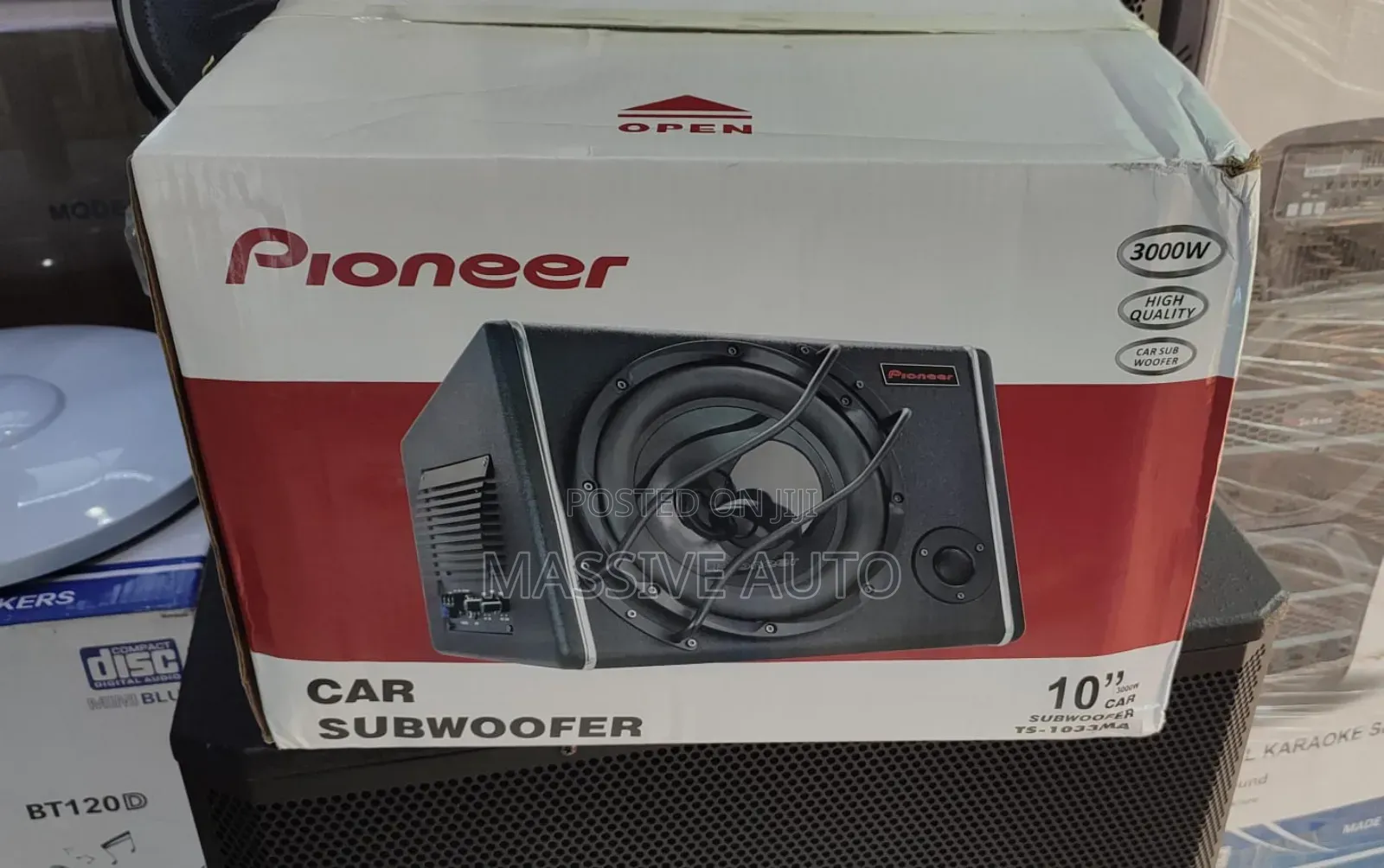 10" Inch Pioneer Car Sub Woofer/ Bass Speaker Subwoofer