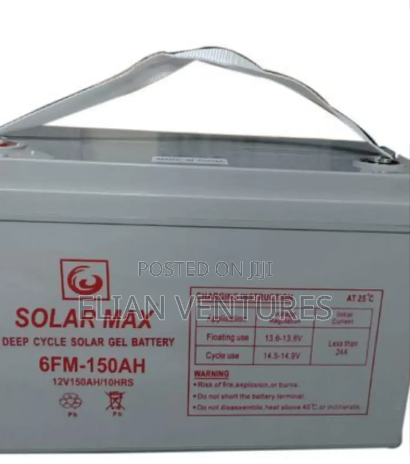 High Quality 150 Ah Solar Battery