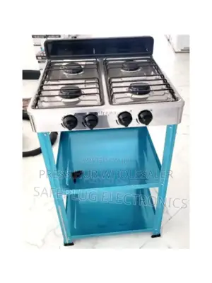 Rebune Four-Burner Freestanding Gas Cooker: