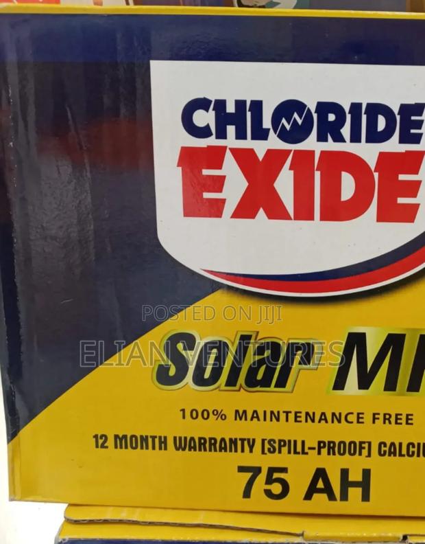 Newly Arrived 75 Ah Chloride Exide Battery