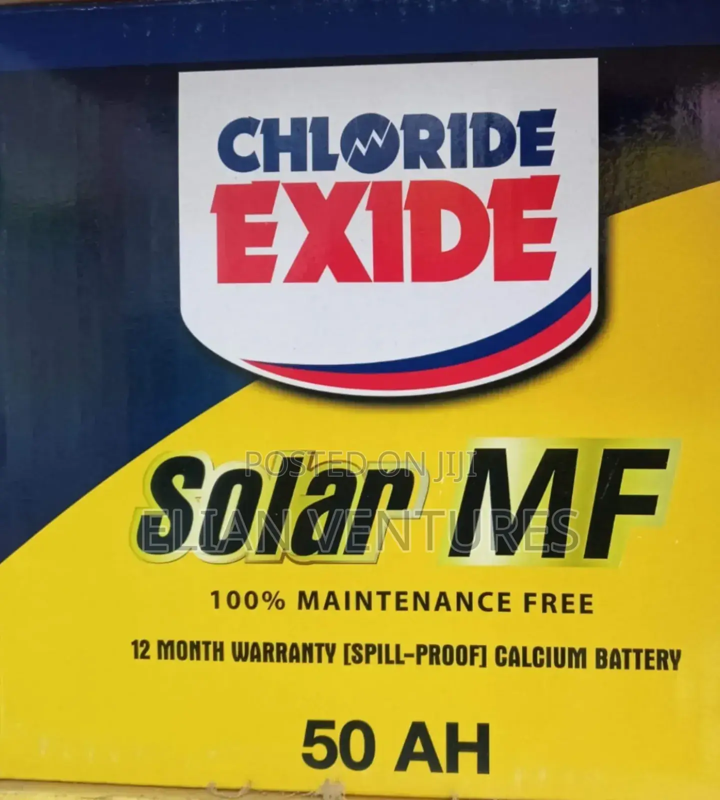 Brand New 50 Ah Chloride Exide Battery