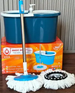 Spin Mop With Metal