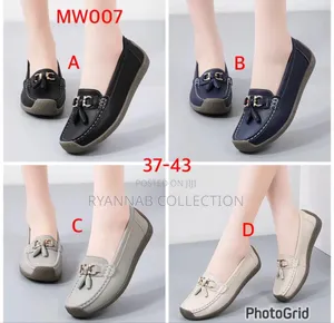Orthopedics Leather Ladies Loafers