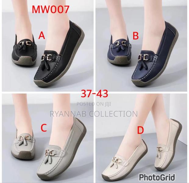 Orthopedics Leather Ladies Loafers - main view