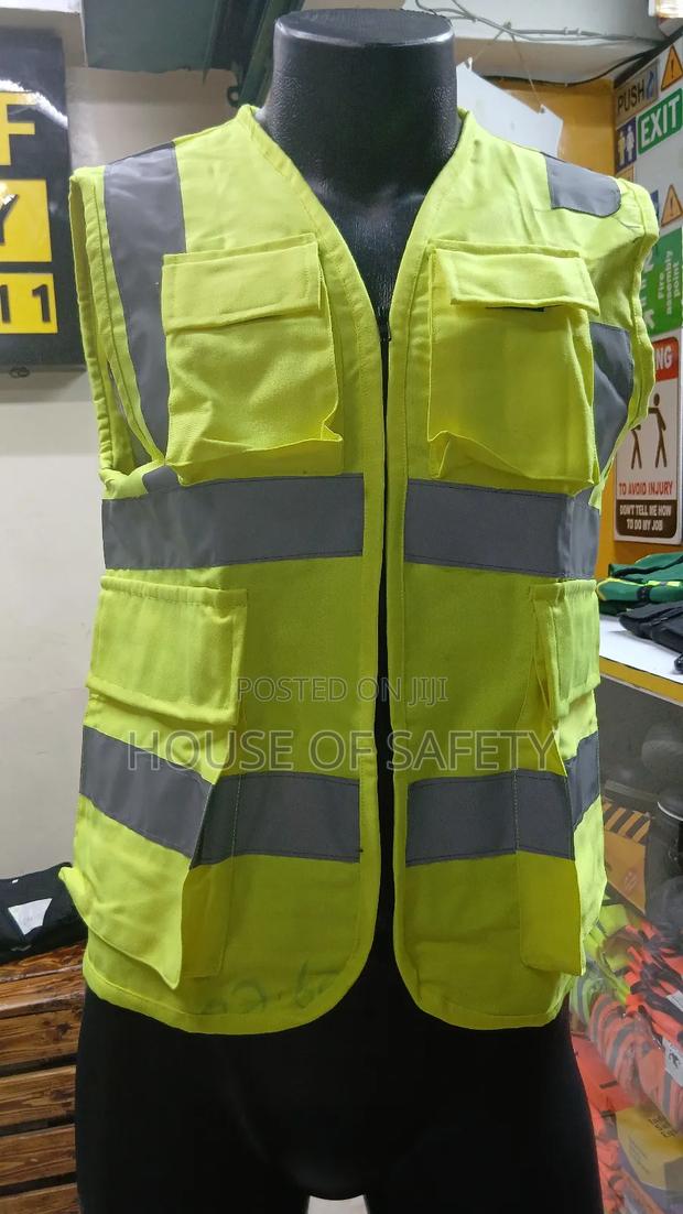 Luminous Green Half Sleeve Mission Vest