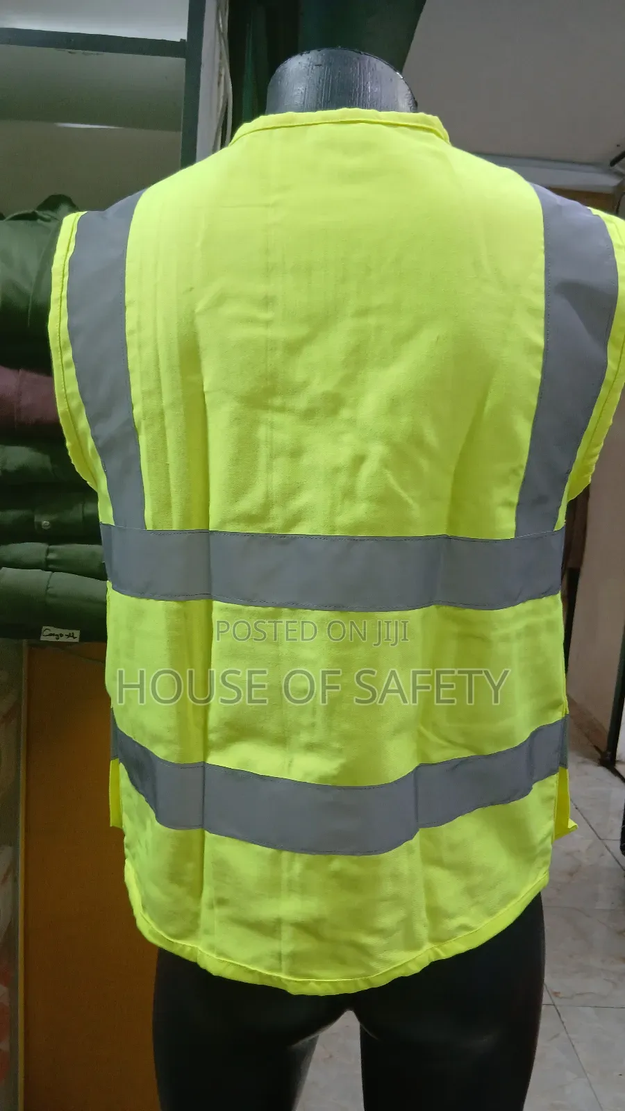 Luminous Green Half Sleeve Mission Vest
