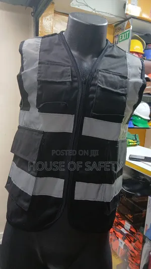 Black and Kenya Green Mission Jacket