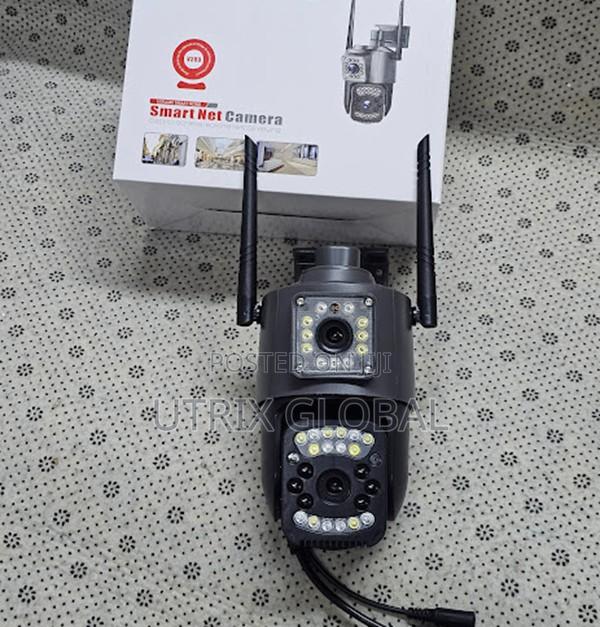 V380 Dual Lens 4g Security Camera With Sim