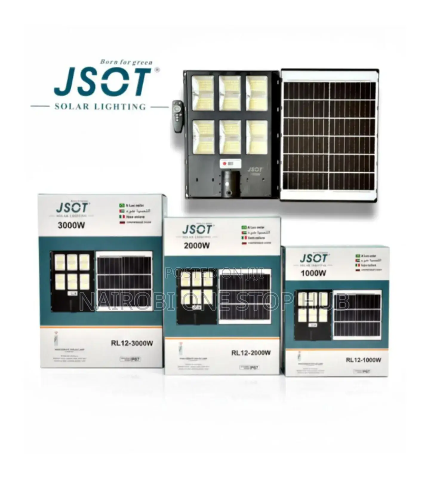 Jsot 100watts Solar Floodlight