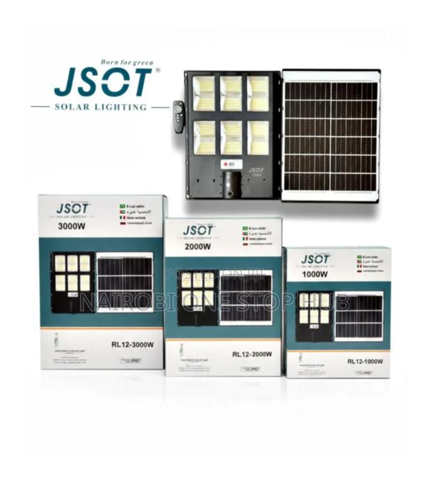 Jsot 100watts Solar Floodlight - main view