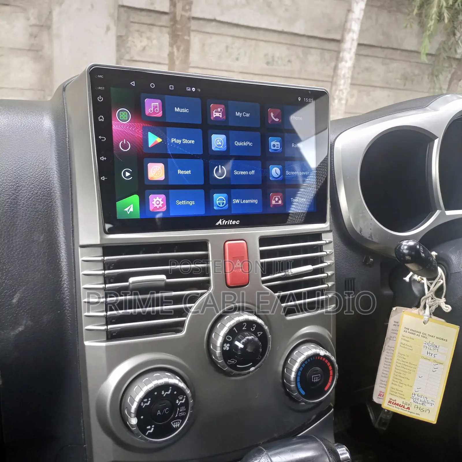 Toyota Rush/Daihatsu Fitted With 9 Inch Android Radio Plus Frame