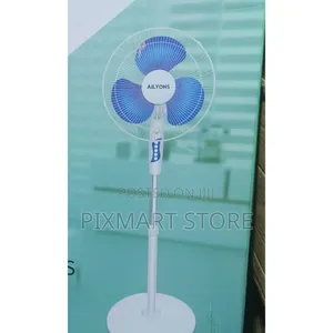 Ailyons 16‐Inch Adjustable Standing Fan – Quiet Cooling Breeze