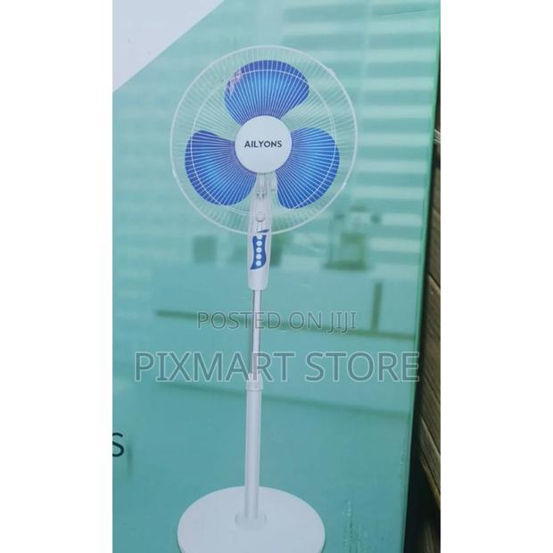 Ailyons 16‐Inch Adjustable Standing Fan – Quiet Cooling Breeze