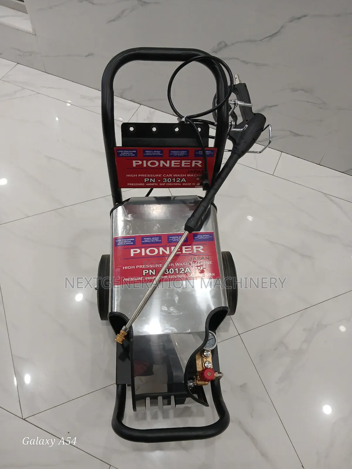 Pioneer High Pressure Carwash Machine