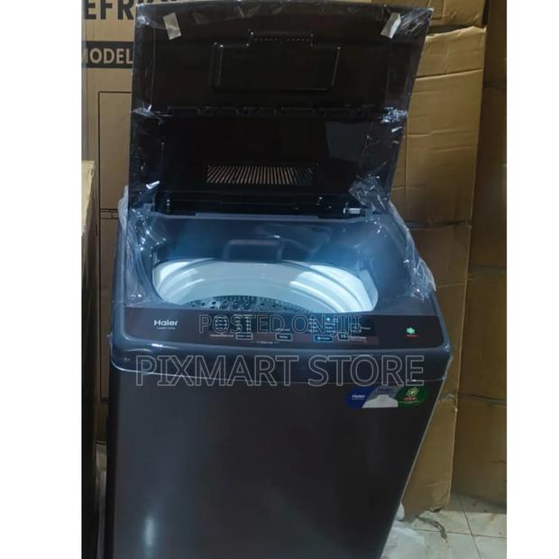 Haier 8kg Fully Automatic Top Loader Washing Machine Smart, Efficient - main view