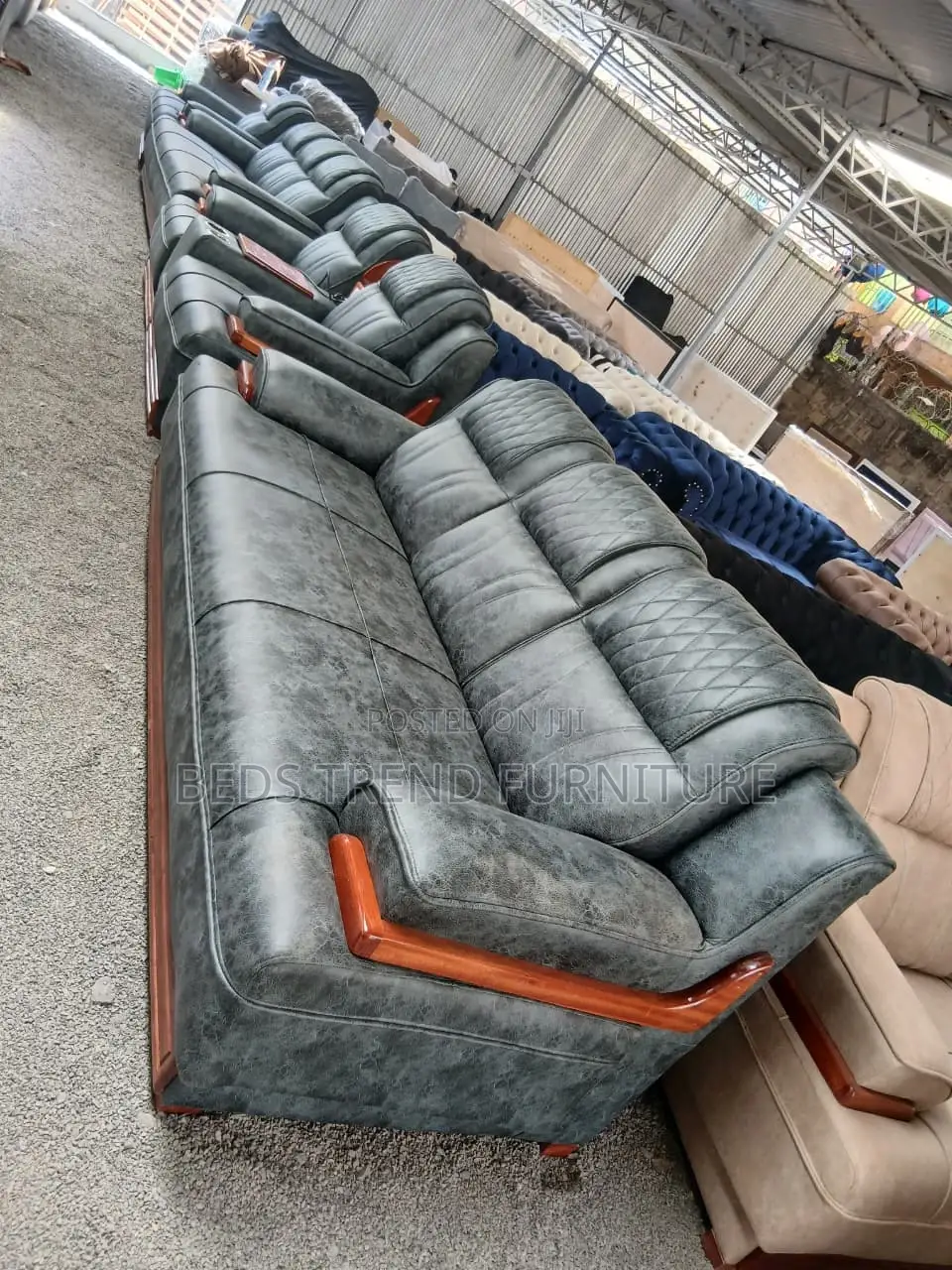Transformative 7 Seater Semi Recliner Sofa Set 3,2,1,1