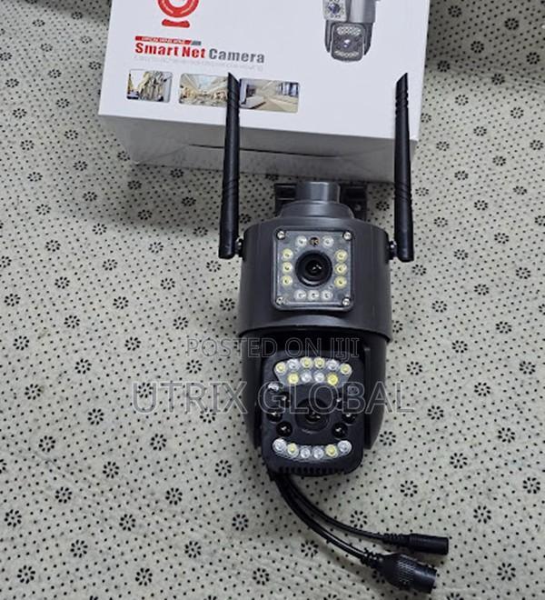 4g V380 Dual Lens Cctv Camera Ac Powered