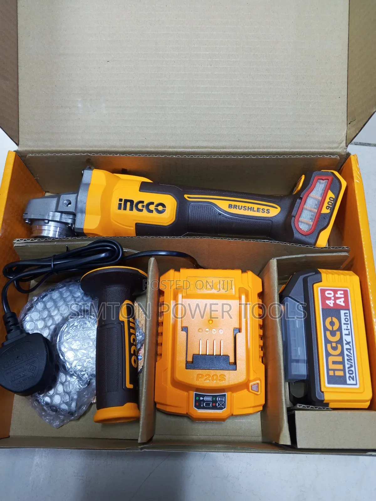 Lithium -Ion Angle Grinder Ingco