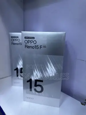 New Oppo Reno15 F 5G 512 GB Black