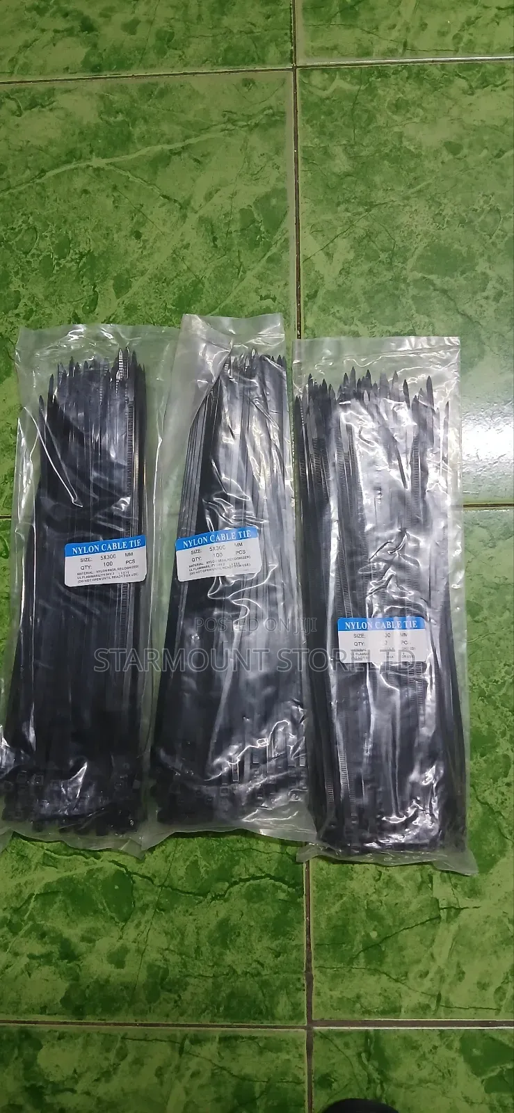 Nylon Cable Tie 5 X 300 Mm