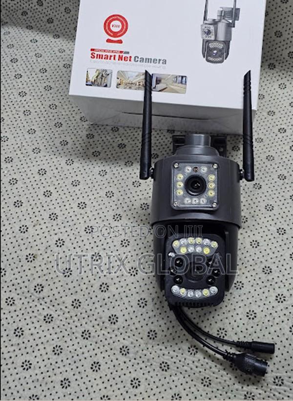 V380 4g Ac Dual Lens Outdoor Security Camera