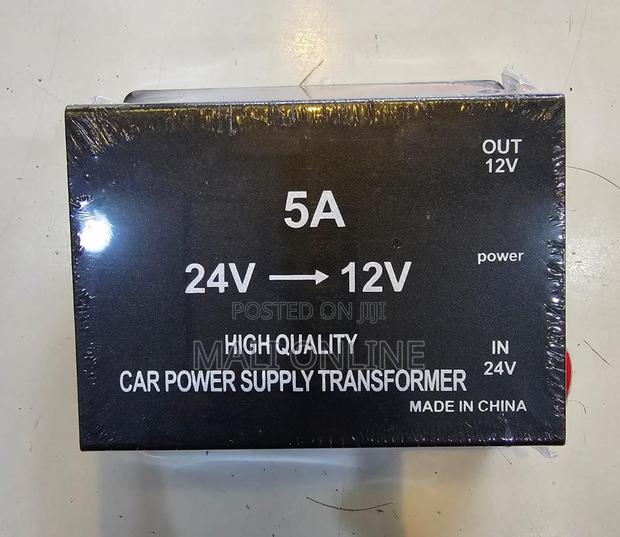 24v to 12v Car Power Converter 5a Voltage Reducer Dc-Dc Step Down - main view