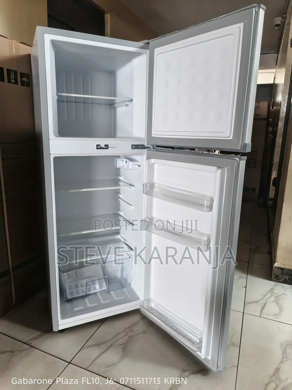 Volsmart 138l Double Door Refrigerator