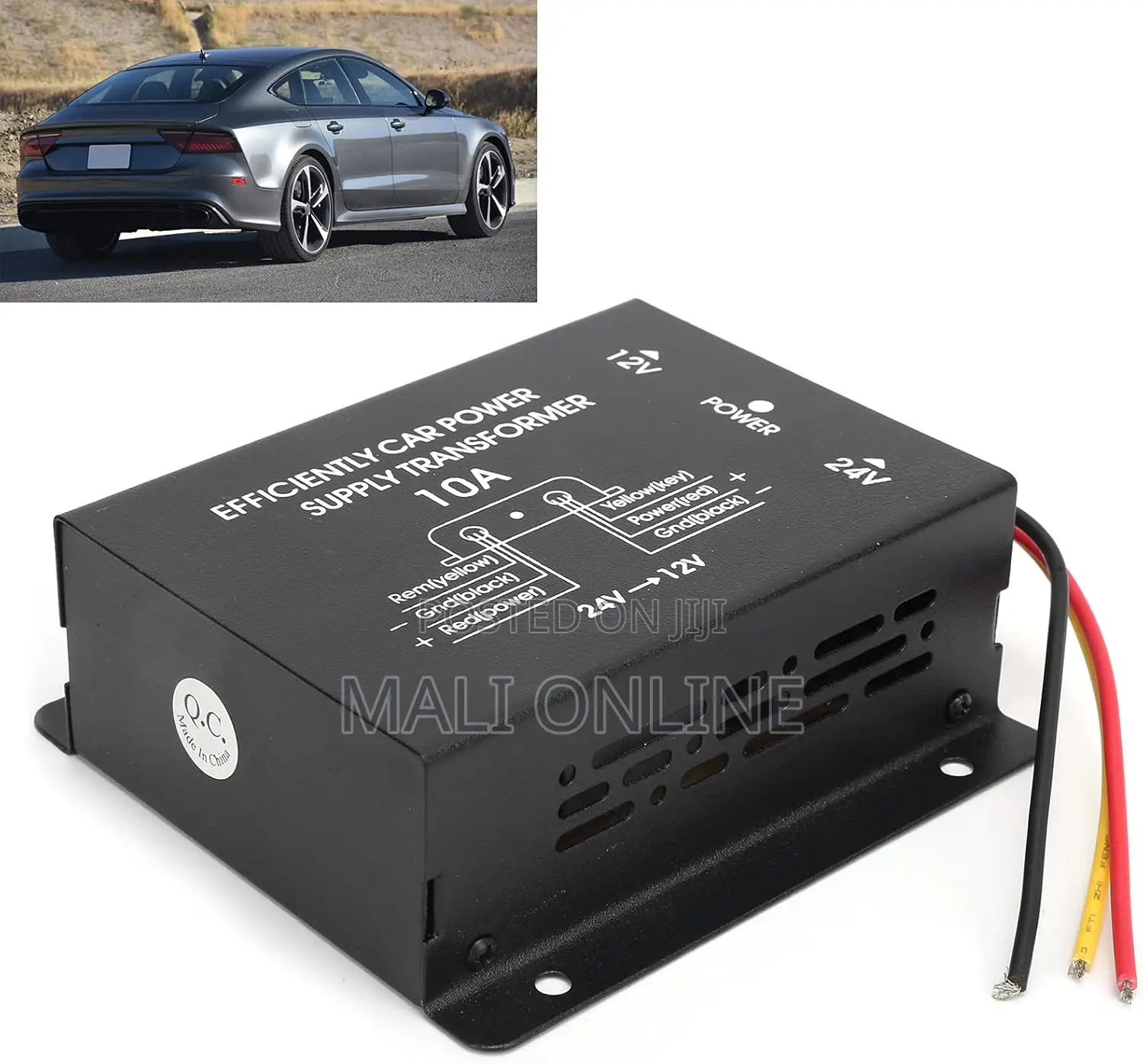 24v to 12v 10a Voltage Converter Dc Dc Step Down Power Supply