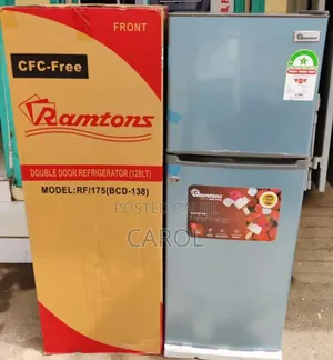 Ramtons Fridge Double Fridge 128litres Rf175