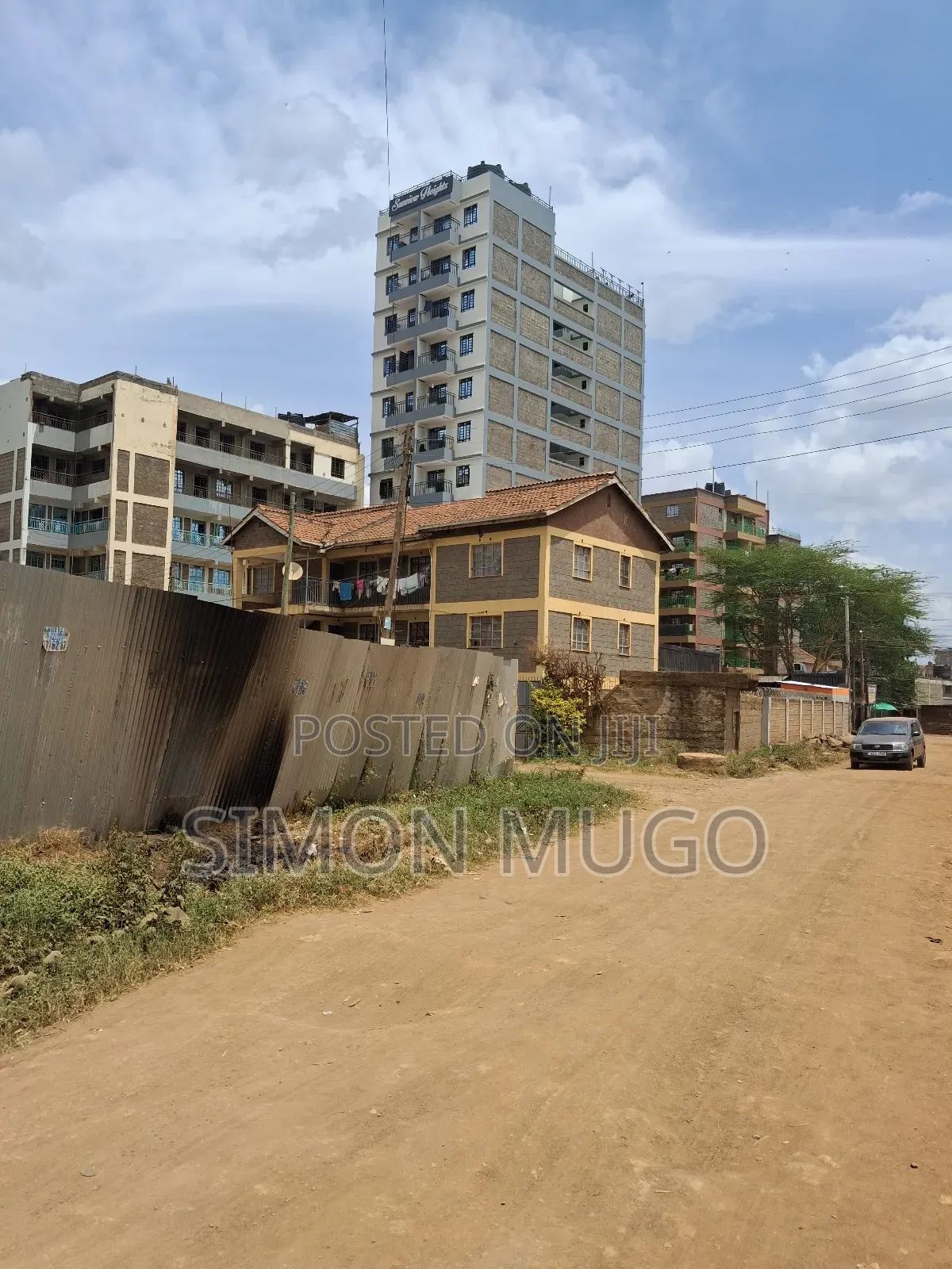 Kasarani Clay Works Prime 2 Adjoined Commercial Plot Ready Title